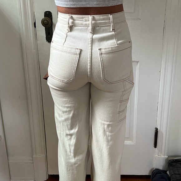 PacSun Ultra High Rise Flare Carpenter Jeans - Picture 3 of 4